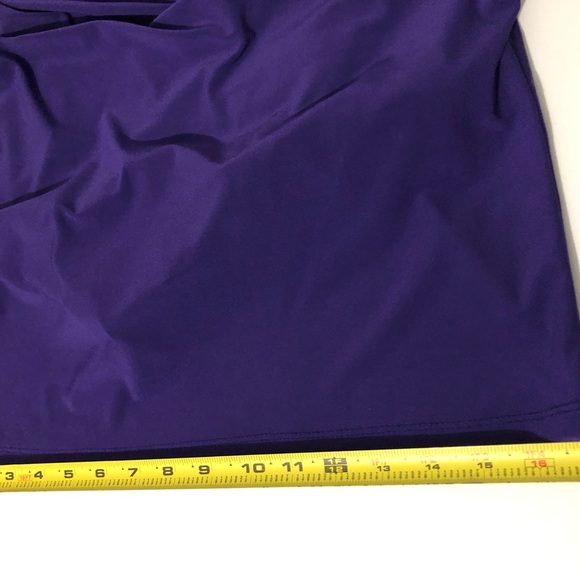 Vintage Lauren Ralph Lauren Women’s Size 4 Purple Sleeveless Dress - Picture 8 of 8